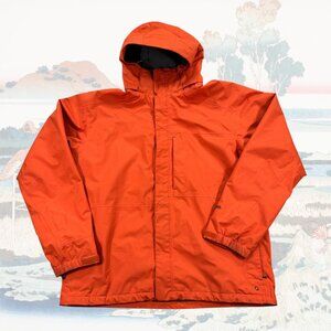 Mountain Equipment Co-op Ecostorm Jacket Hooded Men's XL Orange Lined